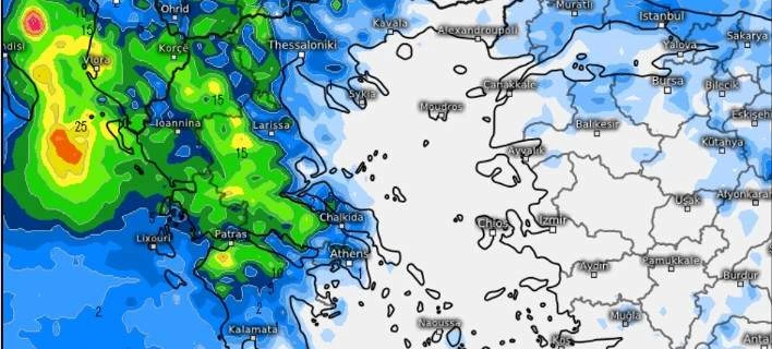 Tρελάθηκε ο καιρός: Ισχυρές καταιγίδες Δευτέρα-Τρίτη, δείτε πού